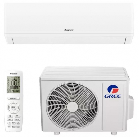Gree Comfort Pro 3,5 kW beltéri és kültéri egység távirányítóval